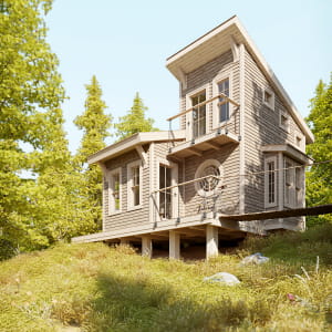 Case study : Island tree house by David Matero
