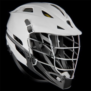 Cascade R Lacrosse Helmet (model + timelapse)