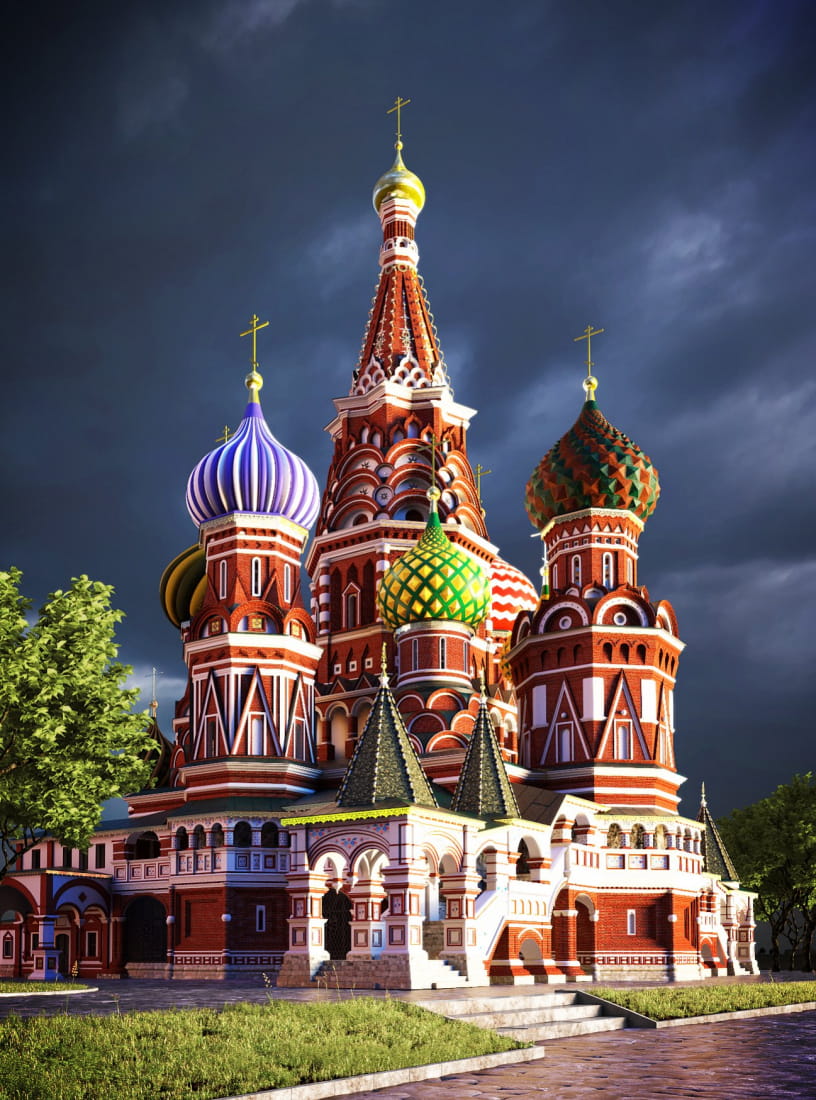 St. Basil Cathedral Project Evermotion