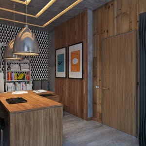 3D Architectural Visualization for an Impressive CEO Office Design by ArchiCGI