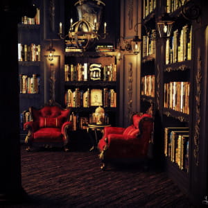 Ironhall - Gothic Library