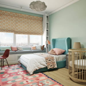 Child’s Room Design Rendering by ArchiCGI. Creative and Elegant Interior
