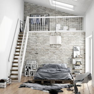 Bedroom  - Scandinavian style
