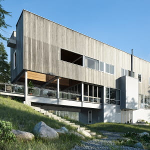 Bridge House _Mackay-Lyons Sweetapple Architects _ Art work