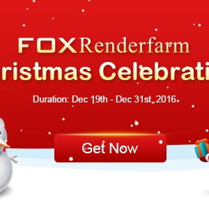 FoxRenderfarm Christmas Celebration Released - Time to Win Free Rendering Credits
