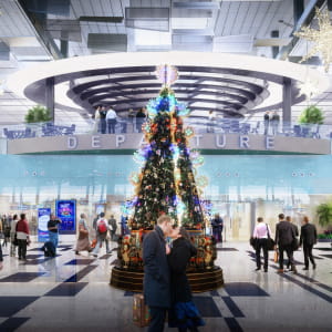Changi Airport - Merry Christmas