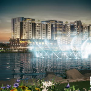 Dominion Mall and Apartments by Pixarch Architectural Visualization
