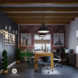Office-Industrial Style