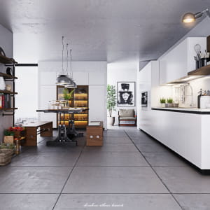 Concrete Kitchen