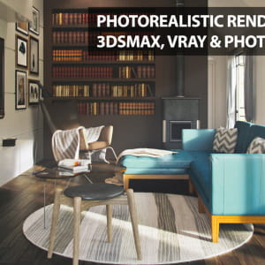 Complete training for photorealistic rendering with vray 3dsmax photoshop