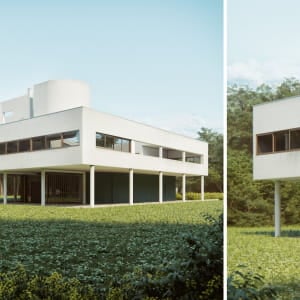 Villa Savoye - Le Corbusier