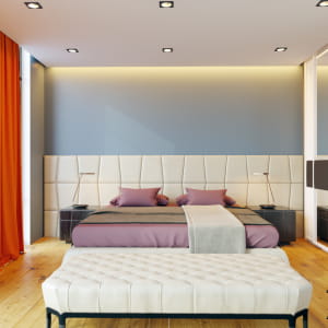 Modern Bedroom Villa Qatar