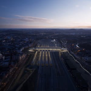 TMRW.se - Gare de Mons by Santiago Calatrava