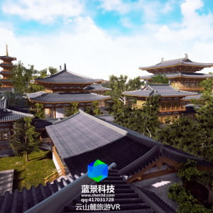 vr of chinese buildings.made by UE4.12
