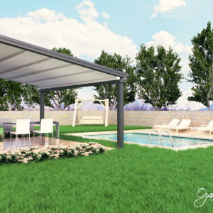 Folding Pergola Concept Art Vol.1