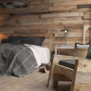 bedroom wood