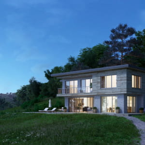 3D visualization of the private house
