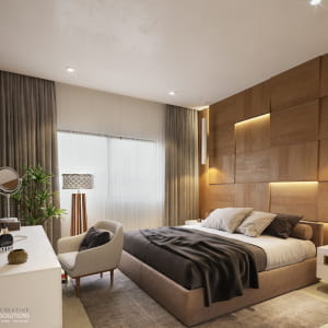 Katameya Heights_Master Bedroom