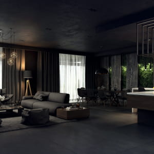 A Dark Home Design !!!