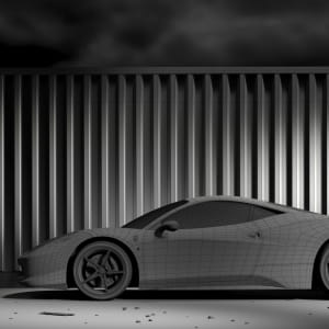 Ferrari 458 Italia- Car Photography