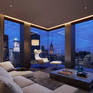 5th Avenue Tower | Living Room
