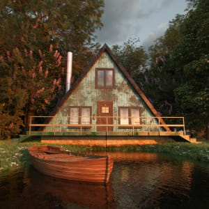 Green cottage
