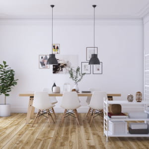 Scandinavian-style living room
