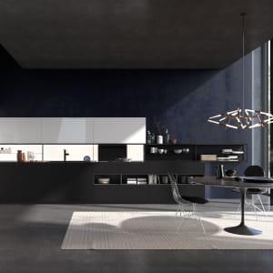 render for italian kitchen factory