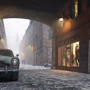 winter mood in venice