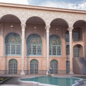 Designing a historical house facade in tabriz ,iran (nikdel house) by younes jam