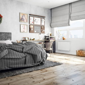 Bedroom in Winter