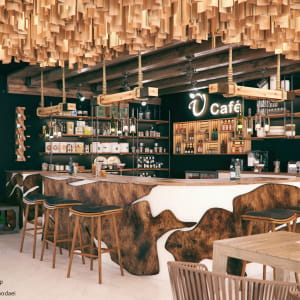 Interior design coffee shop