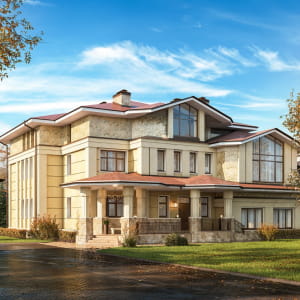 House in the village of Greenfield