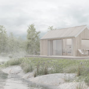 Modular house in Sweden