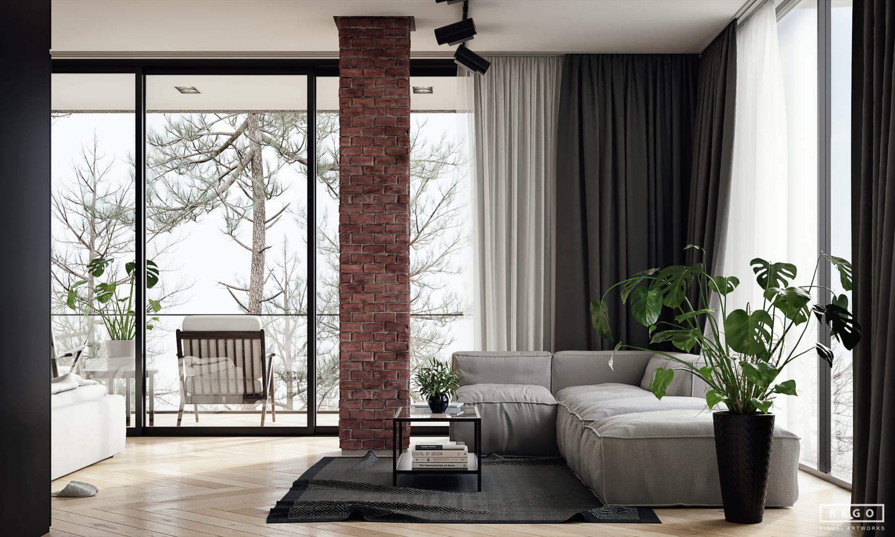 bedroom-and-brick