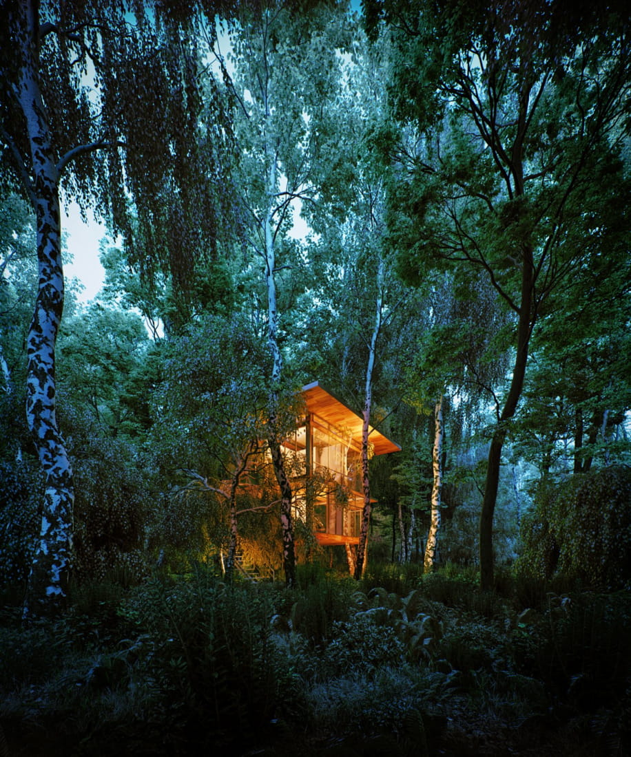 tiny-cabin-in-the-woods