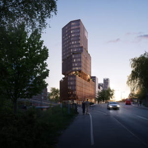 Sickla Tower - Kanozi Arkitekter