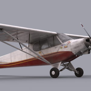 Airplane - Piper pa18