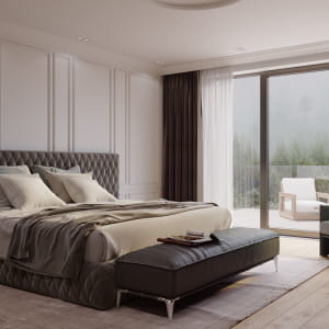 Bedroom modern classic