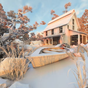 wooden Villa