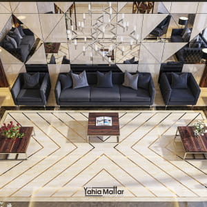 Modern reception design in Saudi