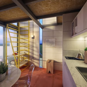 A Triangular Holidays House