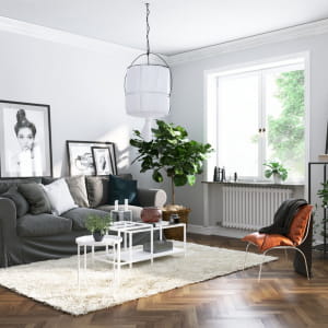 Danish House - Scandinavian Living Room