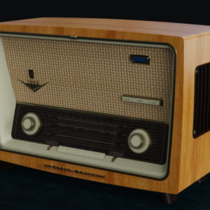 Vintage Grundig Majestic 1088 Radio