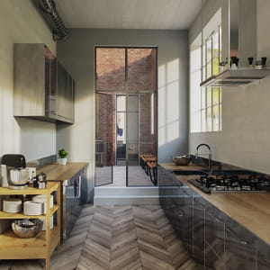 3D Kitchen with vray &amp; corona