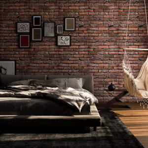 dark bedroom