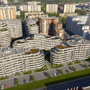 Kaskada Apartments in Kraków - Animation
