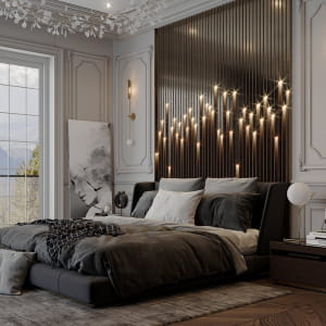 Classic White bedroom