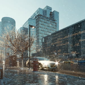 Winter in Seoul - Animation snapshots