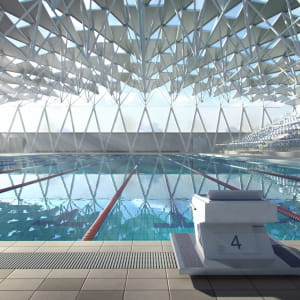 Olympic swimming-pool